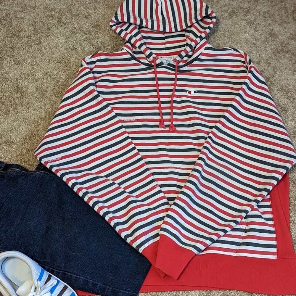 Champion Reverse Weave Hoodie - All Over Print